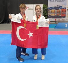 Milli tekvandocular, Avrupa Poomsae Şampiyonası'nda 5 madalya daha kazandı