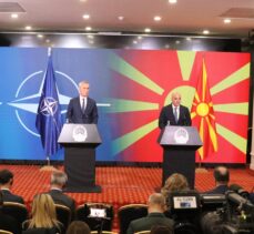 NATO Genel Sekreteri Stoltenberg, Kuzey Makedonya'yı ziyaret etti: