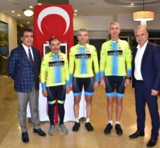 Nirvana Gran Fondo Dünya Serisi'nde yarışacak Antalyalı sporcular tanıtıldı