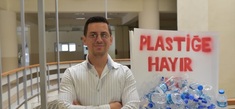 OMÜ'de “Plastiksiz Kasım” Projesi ile öğrencilerin plastik kullanımını azaltması hedefleniyor
