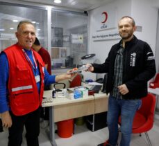Samsun'da Türk Kızılaya kan bağışı yapanlara kitap hediye edildi