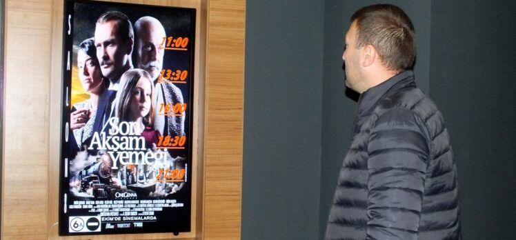 Sivas'ta sinemaseverler “Son Akşam Yemeği” filmini beğendi