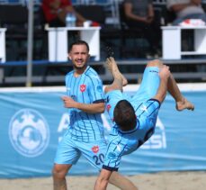 TFF Plaj Futbolu Ligi Süper Finalleri Alanya'da başladı