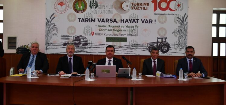 TİGEM Genel Müdürü Hasan Gezginç, Karacabey İşletmesinde konuştu: