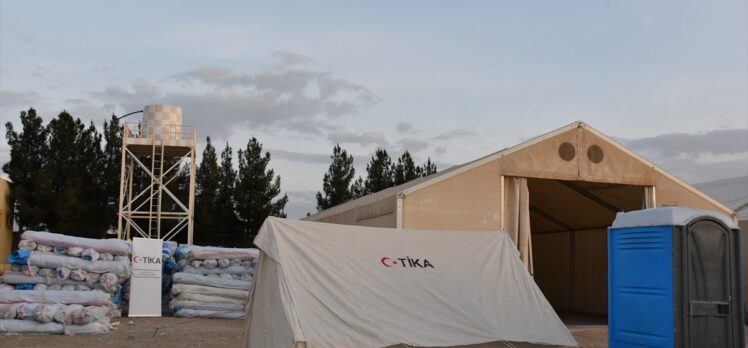 TİKA'dan Afganistan'daki Heratlı 1000 depremzede aileye kışlık çadır desteği