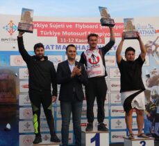 Türkiye Su Jeti ve Flyboard ile Motosurf Şampiyonaları'nın finali Hasankeyf'te yapıldı
