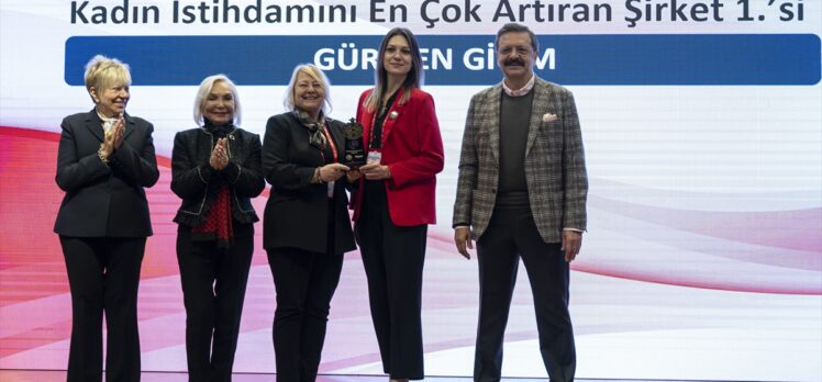 Türkiye'nin Girişimci Kadın Gücü Yarışması'nda ödüller sahiplerini buldu