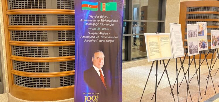Türkmenistan'da Haydar Aliyev'in doğumunun 100. yılı kutlandı