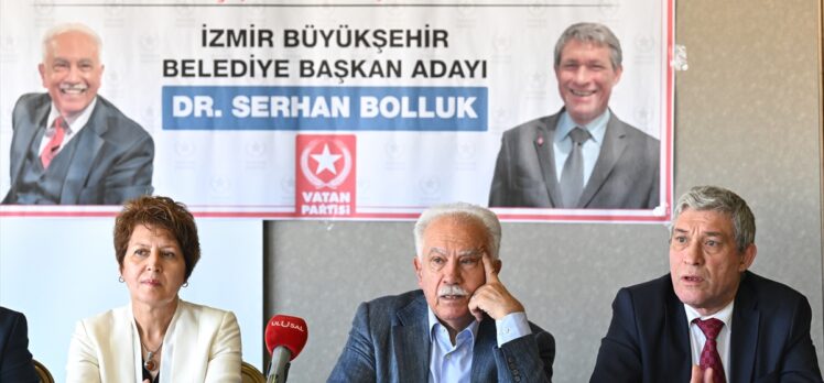 Vatan Partisi Genel Başkanı Perinçek, İzmir'de konuştu: