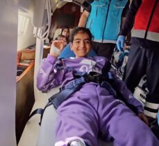 Yaralı 3 Gazzeli çocuk, Sağlık Bakanlığına ait ambulans uçakla Türkiye'ye getiriliyor