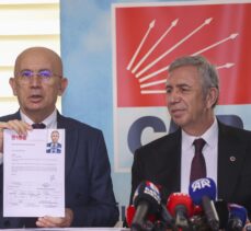 ABB Başkanı Yavaş, Büyükşehir Belediye Başkanlığı için CHP'den aday adaylığı başvurusu yaptı