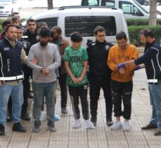 Amasya'da 8 düzensiz göçmen yakalandı