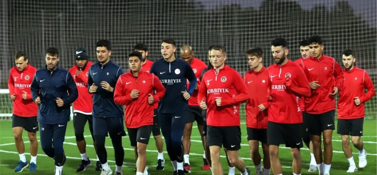 Antalyaspor, Alanyaspor maçının hazırlıklarına başladı