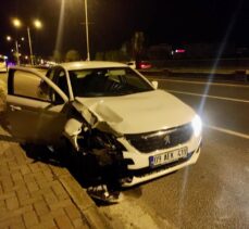 Aydın'da otomobilin çarptığı motosikletli yaralandı