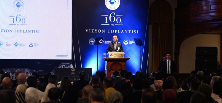 Bakan Kacır, Boğaziçi Üniversitesi 160. Yıl Vizyon Toplantısı'nda konuştu: