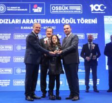Bakan Kacır, Kocaeli'de “OSBÜK OSB Yıldızları Araştırması Ödül Töreni”nde konuştu: