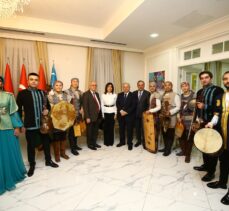 Bakü'de Uluslararası Türk Kültür ve Miras Vakfında resepsiyon verildi
