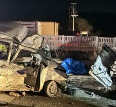 Bursa'da meydana gelen zincirleme trafik kazasında 1 kişi öldü, 2 kişi yaralandı