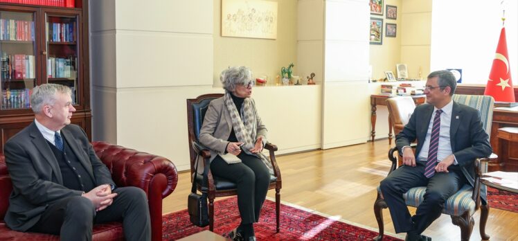 CHP Genel Başkanı Özel, Almanya'nın Ankara Büyükelçisi Schulz ile görüştü
