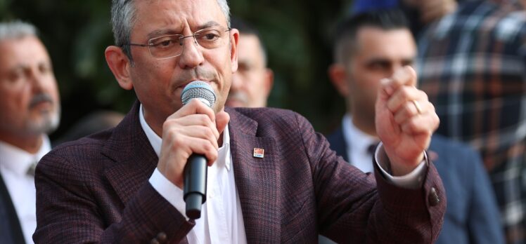 CHP Genel Başkanı Özel, Antalya'ya geldi: