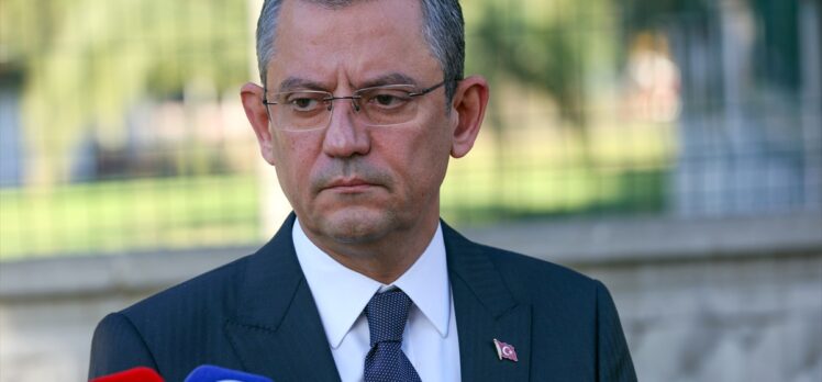 CHP Genel Başkanı Özel, Manisa'da konuştu: