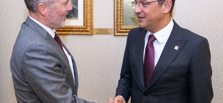 CHP Genel Başkanı Özel, Norveç'in Ankara Büyükelçisi Gaarder'i kabul etti