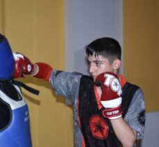Depremzede kick boksçu Ali Pusat'ın hedefi Avrupa şampiyonluğu