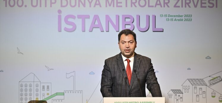 “Dünya Metrolar Zirvesi”nin açılış oturumu İstanbul'da yapıldı