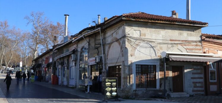 Edirne'deki tarihi Havlucular Hanı ve Mezit Bey Hamamı restore edilecek