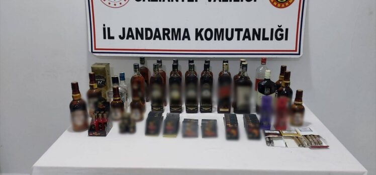 Gaziantep'te 300 litre kaçak alkol ele geçirildi