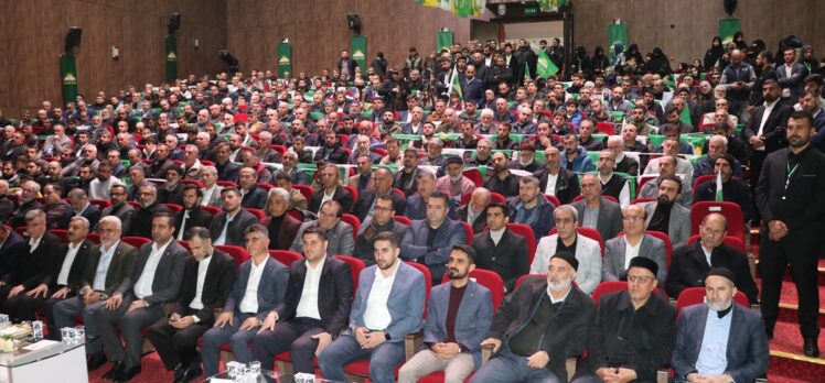 HÜDA PAR Genel Başkanı Yapıcıoğlu partisinin Batman 4. Olağan İl Kongresine katıldı: