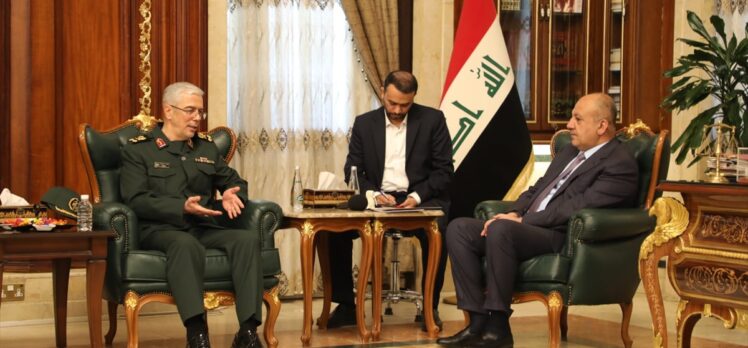 İran ve Irak genelkurmay başkanları Bağdat'ta “askeri işbirliğini” görüştü