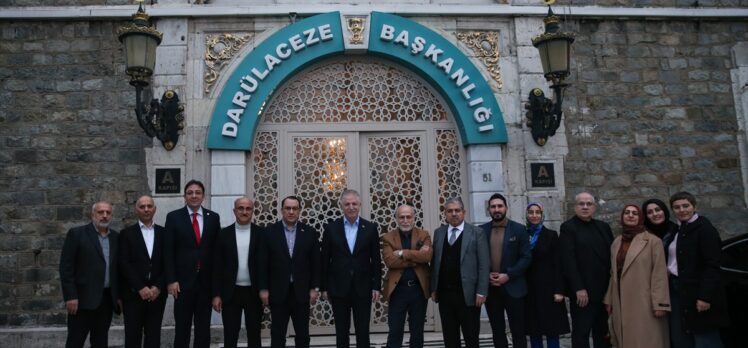 İstanbul Valisi Gül, Darülaceze'yi ziyaret etti