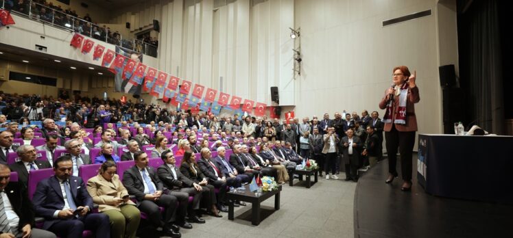 İYİ Parti Genel Başkanı Akşener, Trabzon'da teşkilat buluşmasında konuştu:
