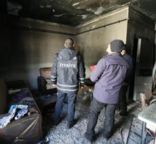 Kars'ta 3 kişinin yaralandığı bir binadaki patlamada 14 daire hasar gördü