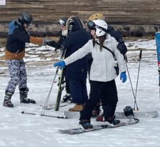 Kayakseverler hafta sonunu Kartalkaya'da değerlendirdi