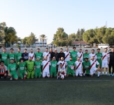 KKTC Meclisi Futbol Takımı ile Filistin Karması arasında dostluk maçı