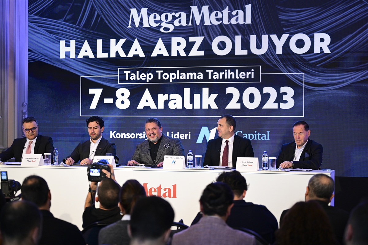 Mega Metal'in halka arzında talep toplama 7 Aralık'ta başlıyor