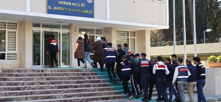 Mersin ve Gaziantep'te DEAŞ'a fon topladıkları iddiasıyla 9 şüpheli yakalandı