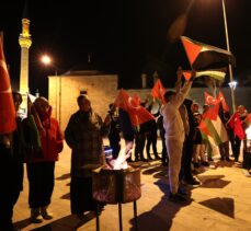 Nevşehir'de “Ateş başında Gazze nöbeti” etkinliği düzenlendi