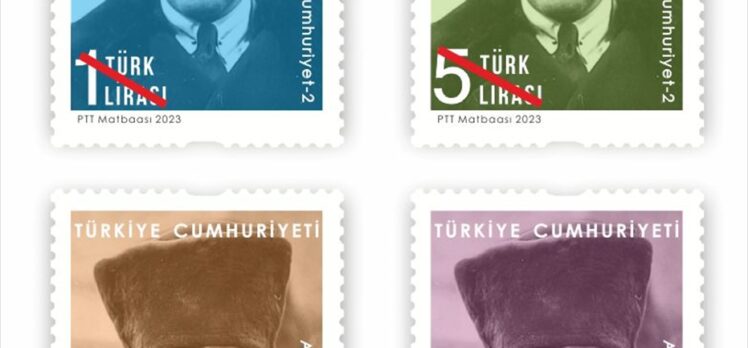 PTT'den “Atatürk ve Cumhuriyet-2” konulu posta pulu