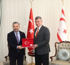 RTÜK Başkanı Şahin'den Türkiye'nin Lefkoşa Büyükelçisi Feyzioğlu'na ziyaret