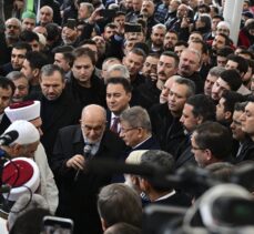 Saadet Partisi Kocaeli Milletvekili Hasan Bitmez İstanbul'da son yolculuğuna uğurlandı