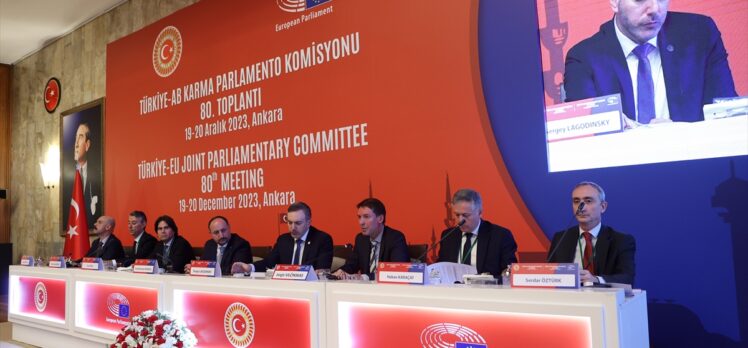 TBMM'de Türkiye-AB Karma Parlamento Komisyonu 80. Toplantısı