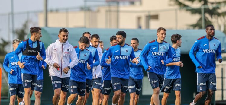 Trabzonspor, Gaziantep FK maçı hazırlıklarına başladı
