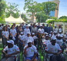 Türk Büyükelçiliği, Angola'daki engellilere yardım eli uzattı
