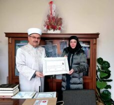 Ukraynalı öğretmen, ziyaret için geldiği Karabük'te Müslüman oldu