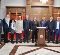 Ukrayna'nın Ankara Büyükelçisi Bodnar, Samsun'da ziyaretlerde bulundu