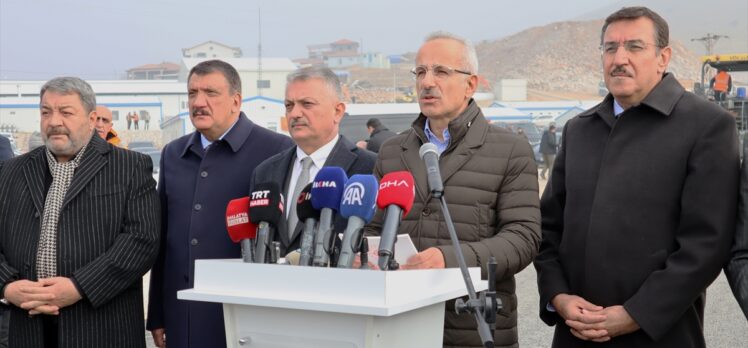 Ulaştırma ve Altyapı Bakanı Uraloğlu, Malatya'da konuştu: