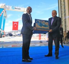 Ulaştırma ve Altyapı Bakanı Uraloğlu, Ören Tekne İmal Çekek Yeri açılışında konuştu: